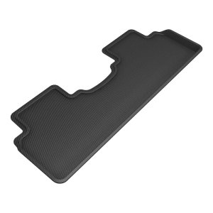 Nissan Ariya Floor Mats - Rear - 3D MAXpider - Kagu Series - Black - `23-`26 Nissan Ariya Floor Mats - Rear - 3D MAXpider - Kagu Series - Black - `23-`26